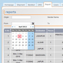 Existing Customers Management courier software