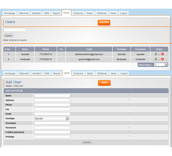 courier tracking software india