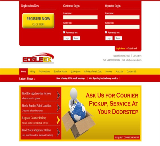 courier tracking software india