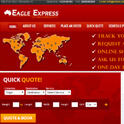 Complete website courier software
