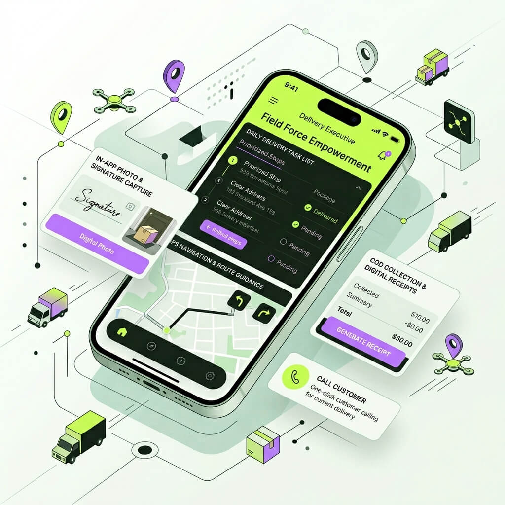 Delivery Executive Mobile App