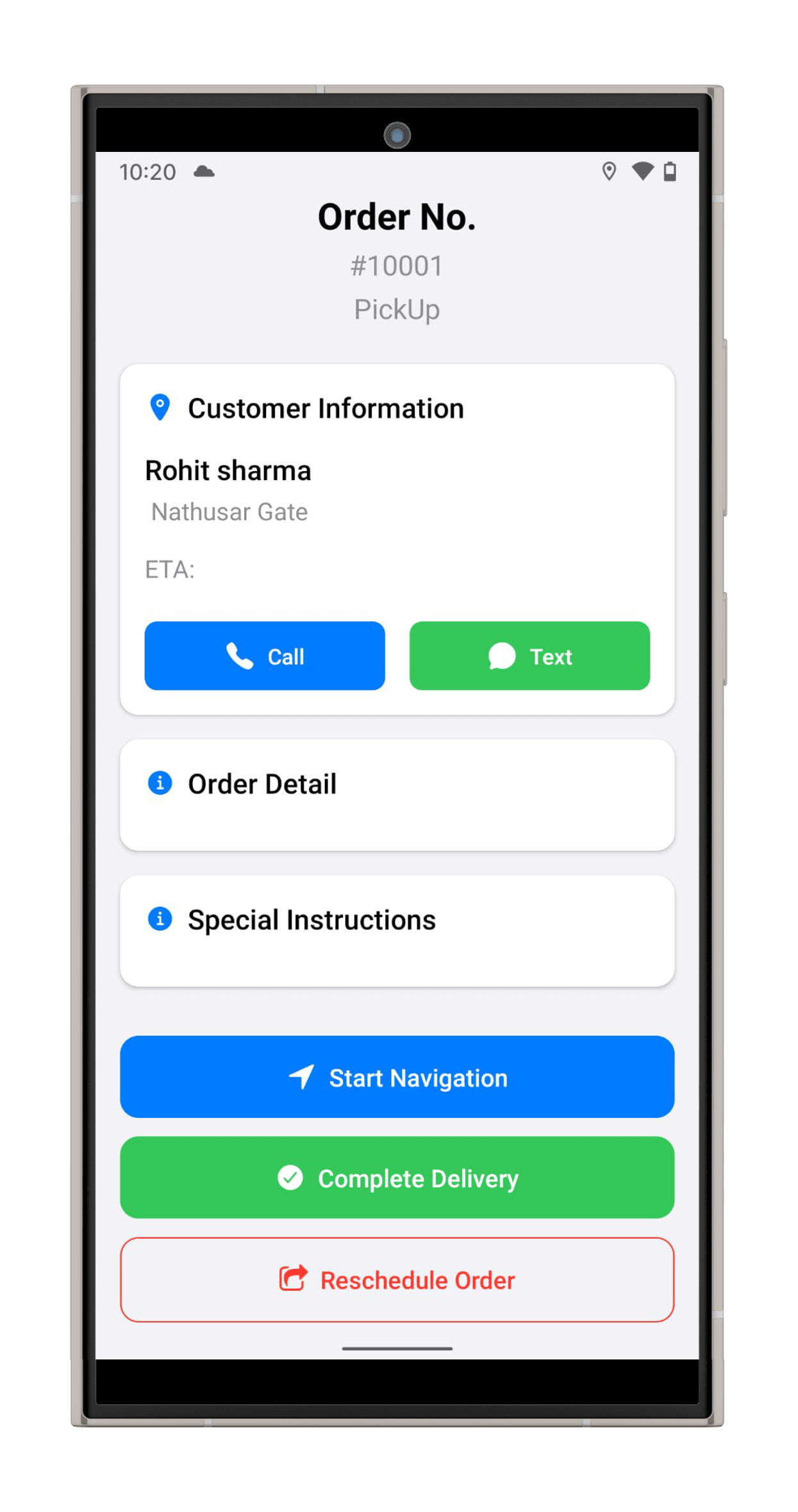 Navigation and routing interface