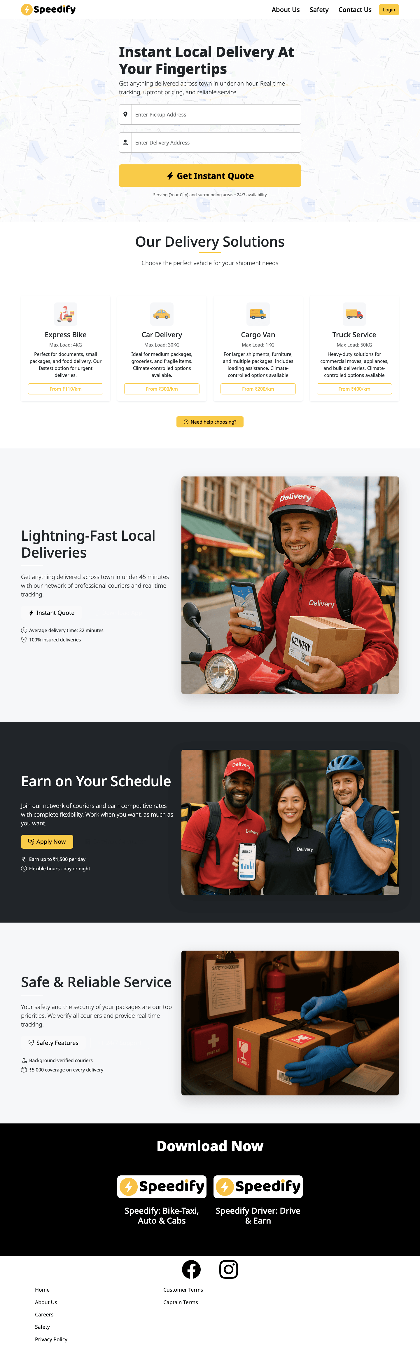 Hyperlocal Delivery Platforms