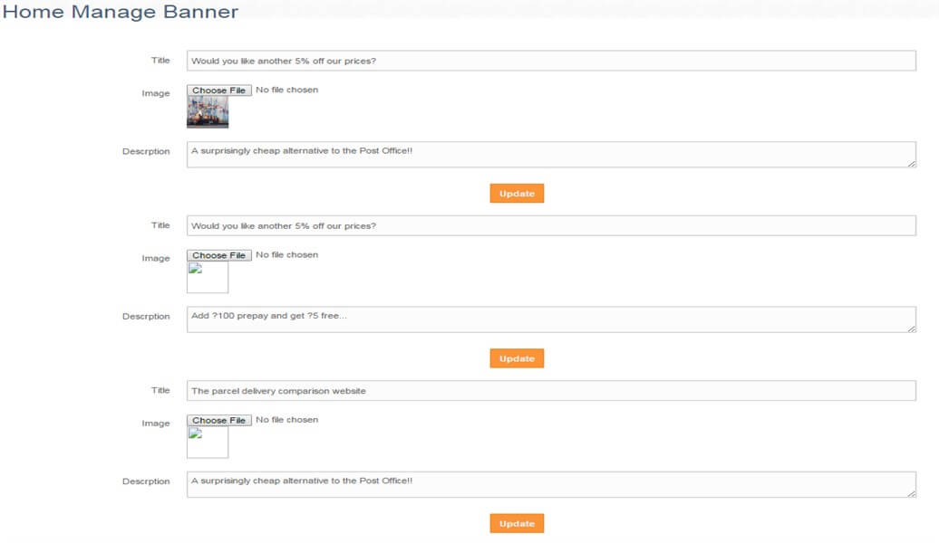 Container Delivery Booking Script