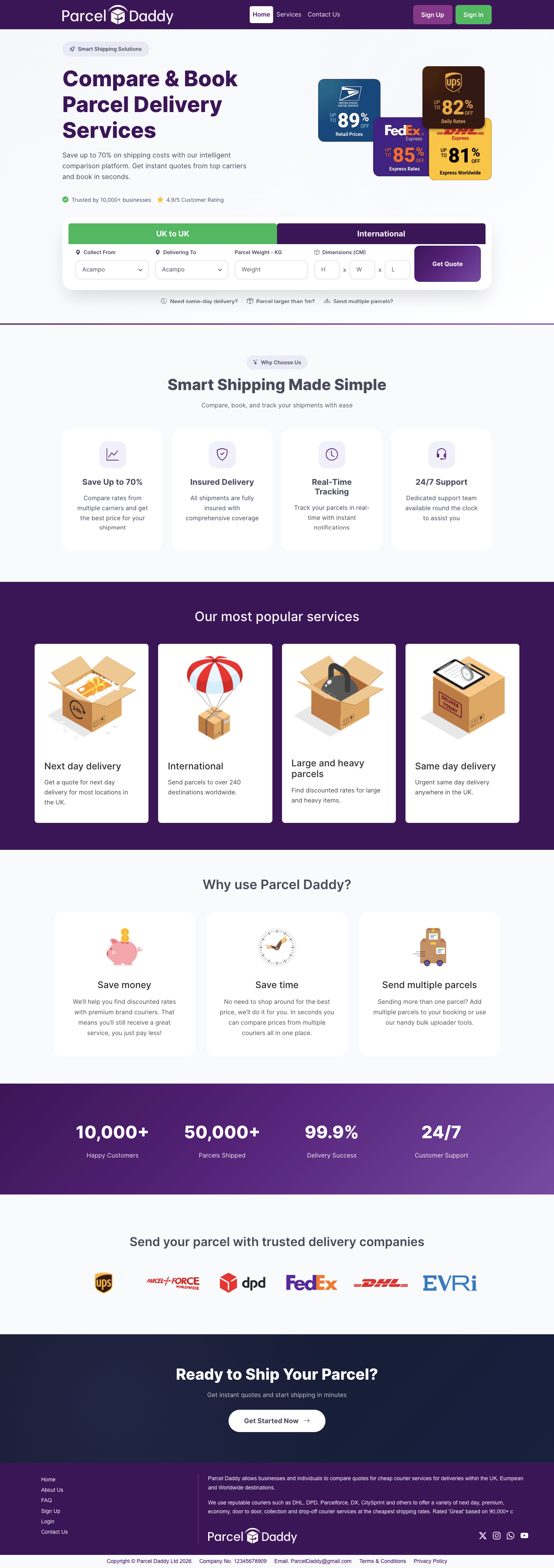 Delivery Booking Script
