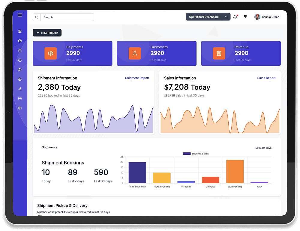 courier management software
