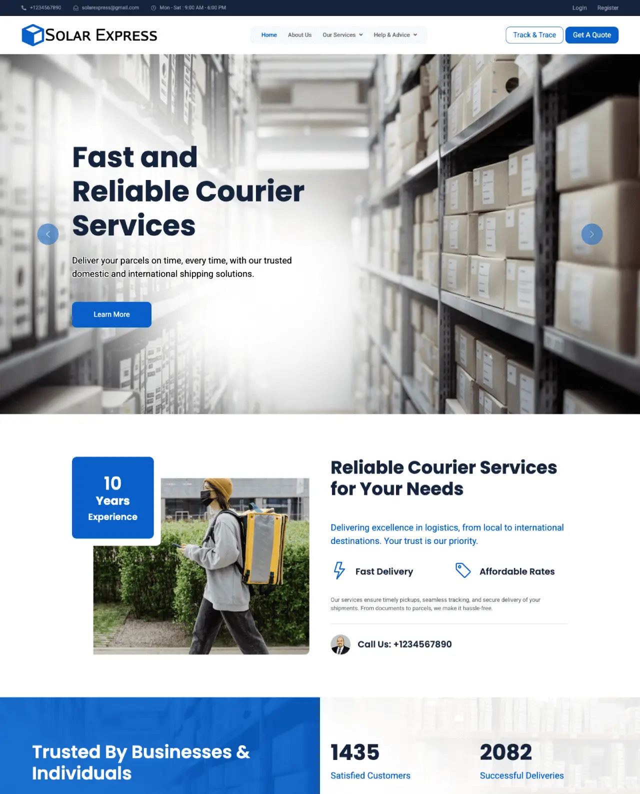 courier management software