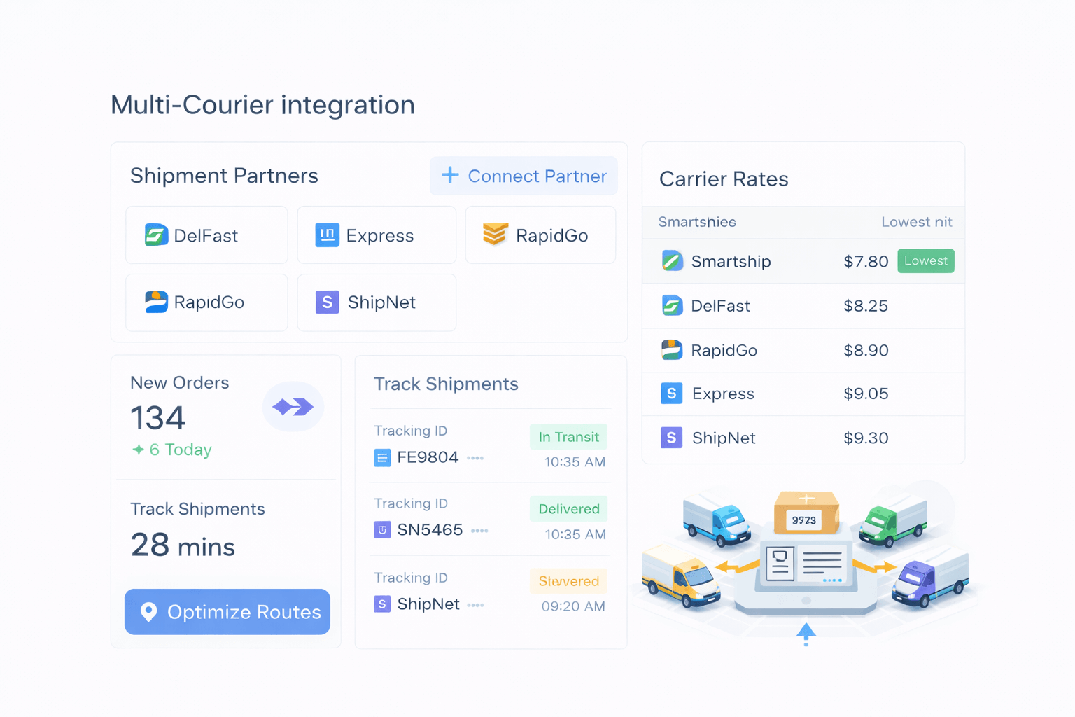 Multi-Courier Integration